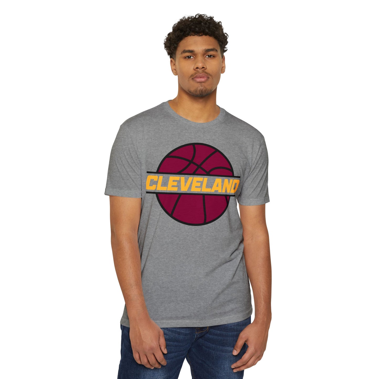 Cleveland Heart T-Shirt — Retro Script City Pride Tee