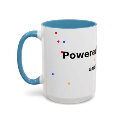 ADHD and Coffee Accent Mug — Funny Neurodivergent Travel Coffee Cup