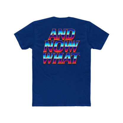 And Now What Tee — Retro Gradient Statement T-Shirt