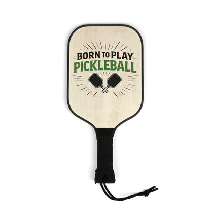 Pickleball Paddle Set – "Born to Play Pickleball" Kit (2 Paddles + Balls)