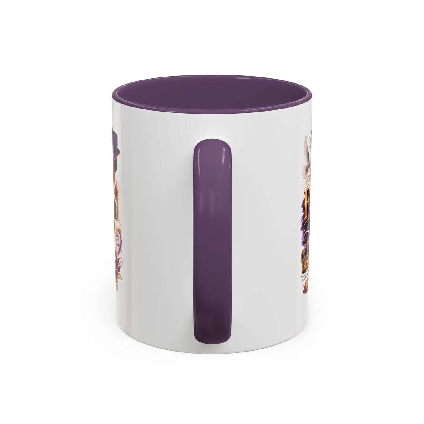 First Lady of Faith Accent Coffee Mug — Inspirational Christian Gift (11/15oz)