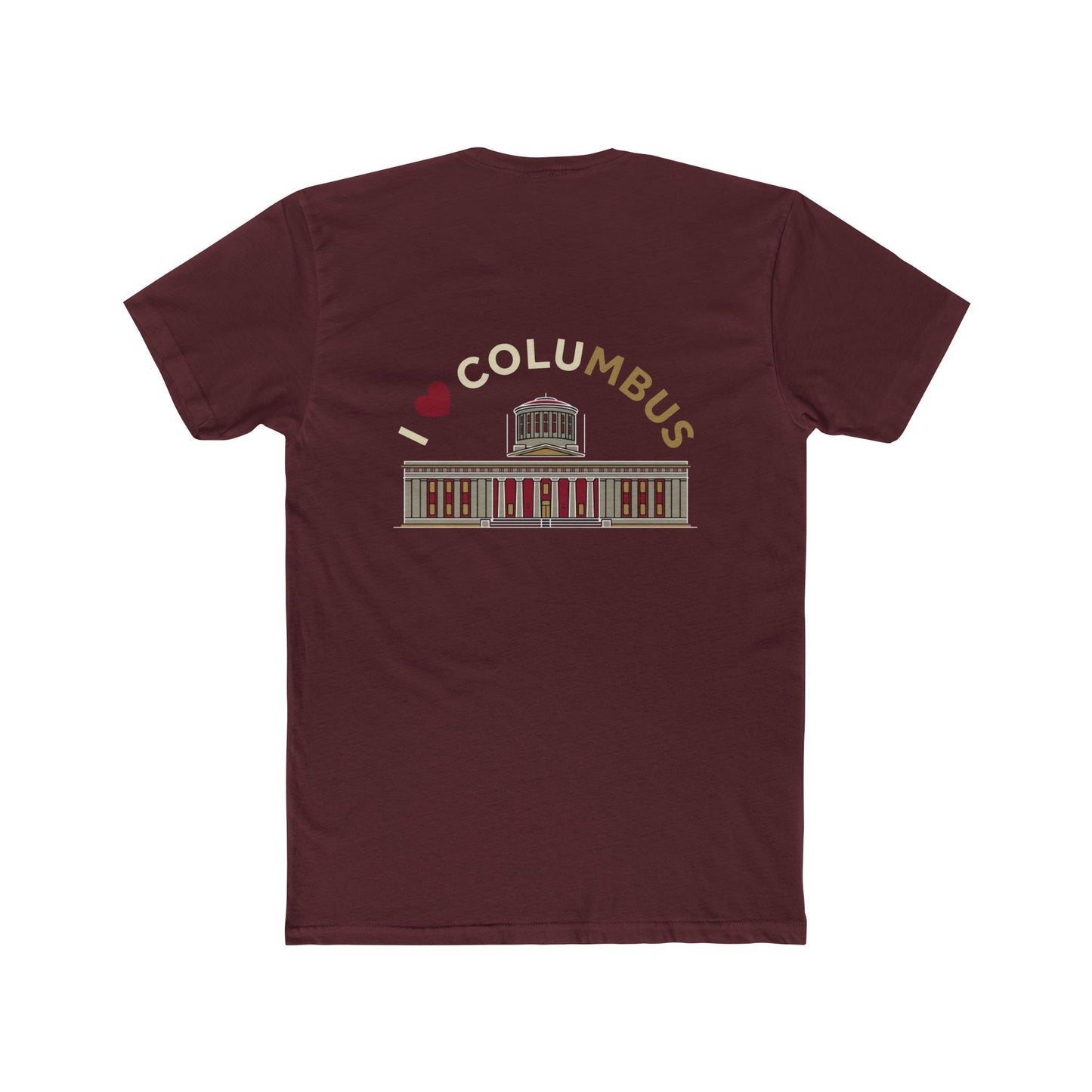 I  Columbus Crew T‑Shirt — Columbus Skyline City Landmark Tee