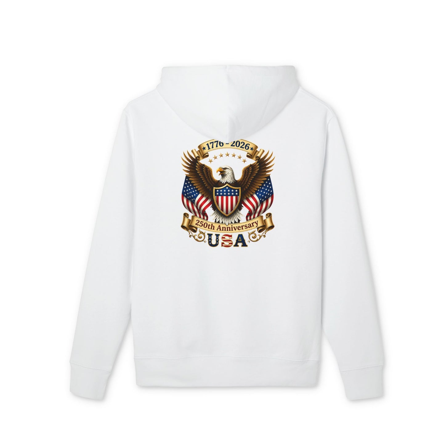 USA 250th Anniversary Eagle Hoodie – Patriotic 1776–2026 Sweatshirt