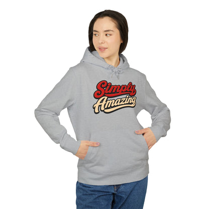 Simply Amazing Hoodie — Retro Script Graphic Pullover