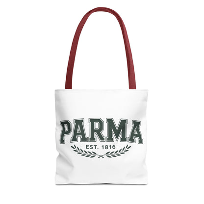 Parma Est. 1816 Tote Bag — Vintage Collegiate Canvas Tote