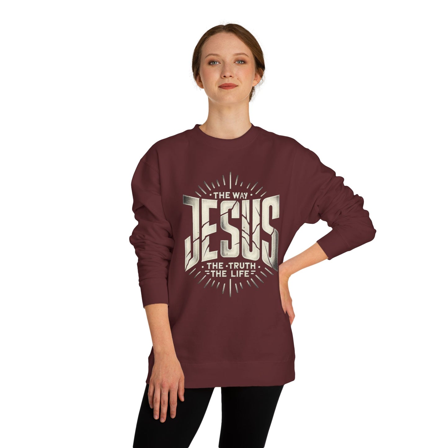 Jesus "The Way, The Truth, The Life" Sweatshirt