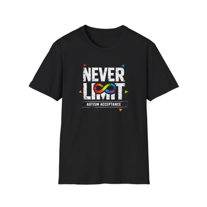 Never Limt Autism Acceptance T-Shirt