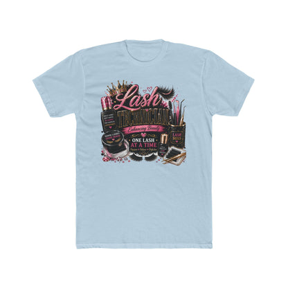 Lash Artist Crew Tee – “One Lash at a Time” Beauty Tools Graphic T-Shirt
