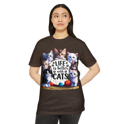 Life Is Better With Cats T-Shirt