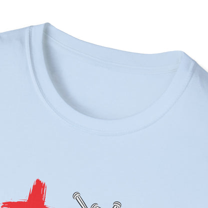 1 Cross + 3 Nails = 4 Given T-Shirt
