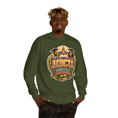 HBCU Crest Sweatshirt — Historically Black Colleges & Universities Crewneck