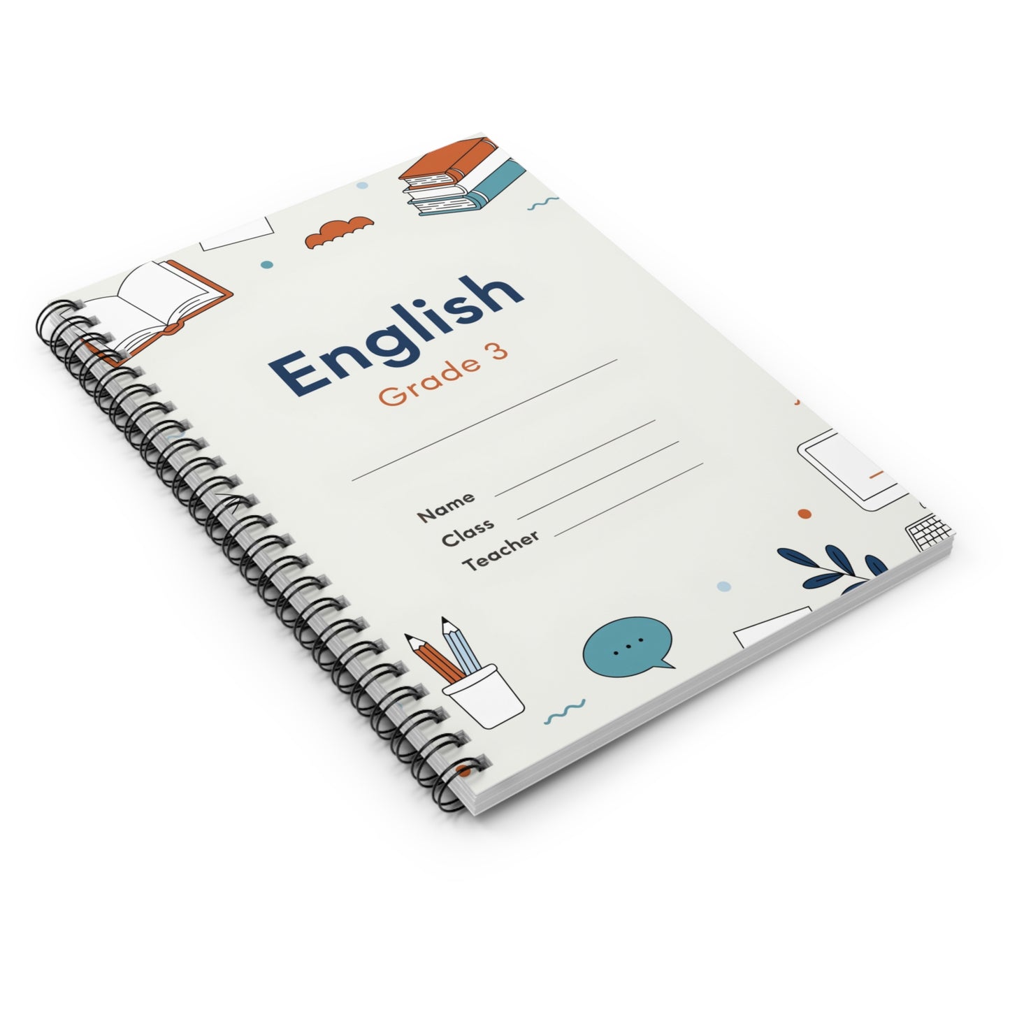 Spiral Notebook - Ruled Line