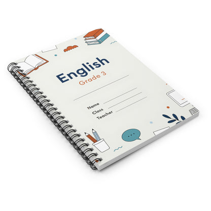 Spiral Notebook - Ruled Line