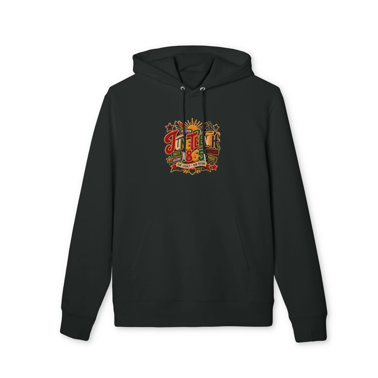 Juneteenth 1865 Hoodie – Celebration Graphic Pullover