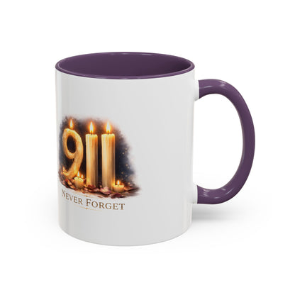 9/11 Never Forget Memorial Coffee Mug
