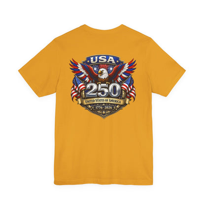 USA 250th Eagle T-Shirt — 1776–2026 Patriotic American Independence Tee