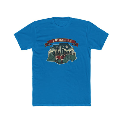 I Heart Dallas Tee — Vintage Dallas Skyline T-Shirt