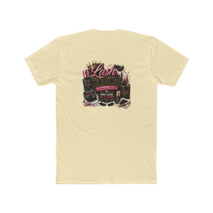 Lash Artist Crew Tee – “One Lash at a Time” Beauty Tools Graphic T-Shirt
