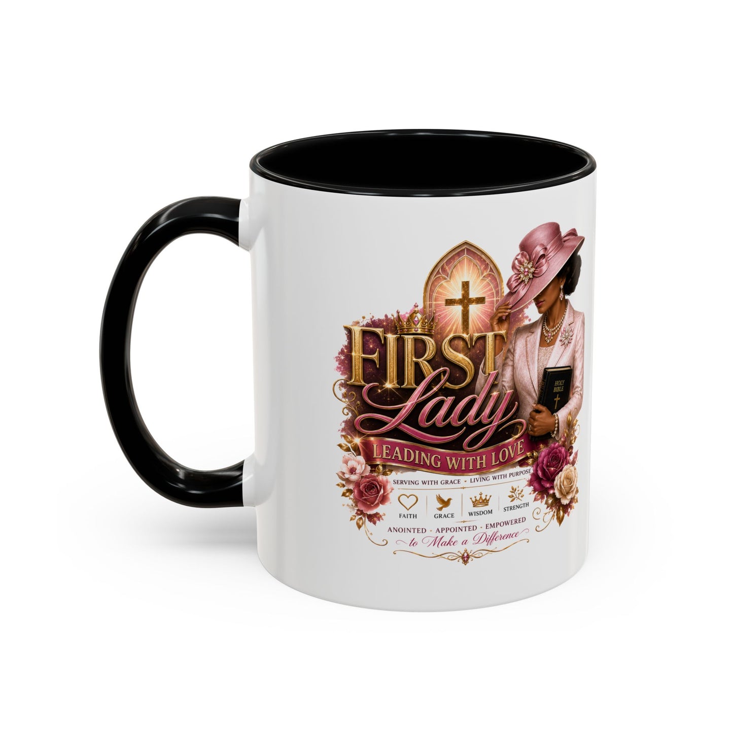 First Lady Church Coffee Mug — Inspirational Faith & Sunday Best Design