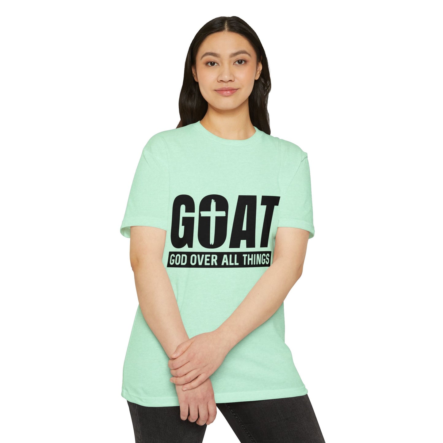 GOAT 'God Over All Things' T-Shirt - Christian Faith Tee