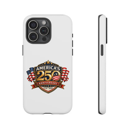 25th Anniversary Patriotic Phone Case — America’s Celebration Design