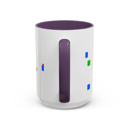 Autism Awareness Coffee Mug - "I Have Autism, What's Your Superpower?" Accent Mug