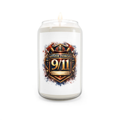 Never Forget 9/11 Memorial Soy Candle — 13.75 oz