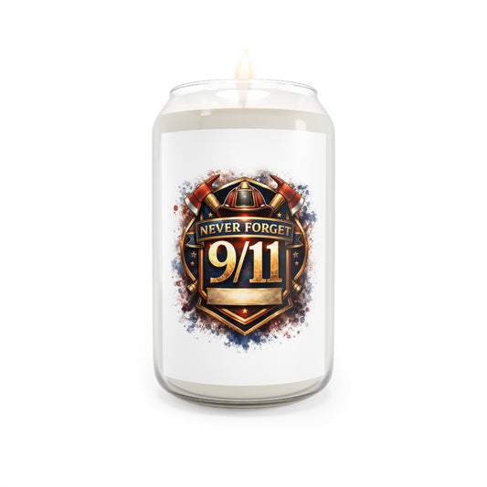 Never Forget 9/11 Memorial Soy Candle — 13.75 oz