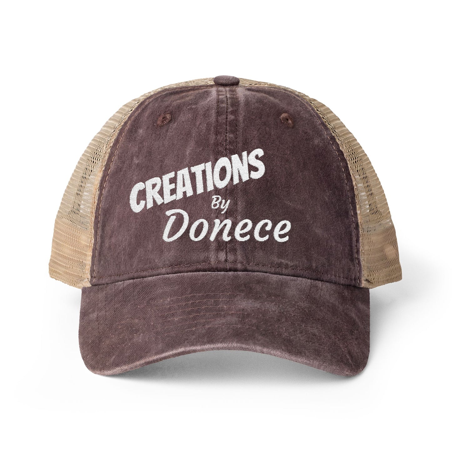 Women's Washed Mesh-Back Cap
