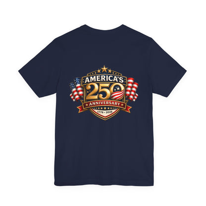 America's 250th Anniversary T-Shirt – 1776–2026 Patriotic USA Flag Tee