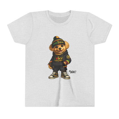 Youth Bear Graphic Tee – "I Love My Culture" Urban Streetwear