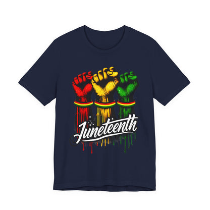Juneteenth Fist T-Shirt — Black Liberation Pride Tee