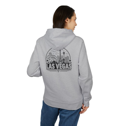 Las Vegas Skyline Hoodie — Retro Casino Cityscape Pullover