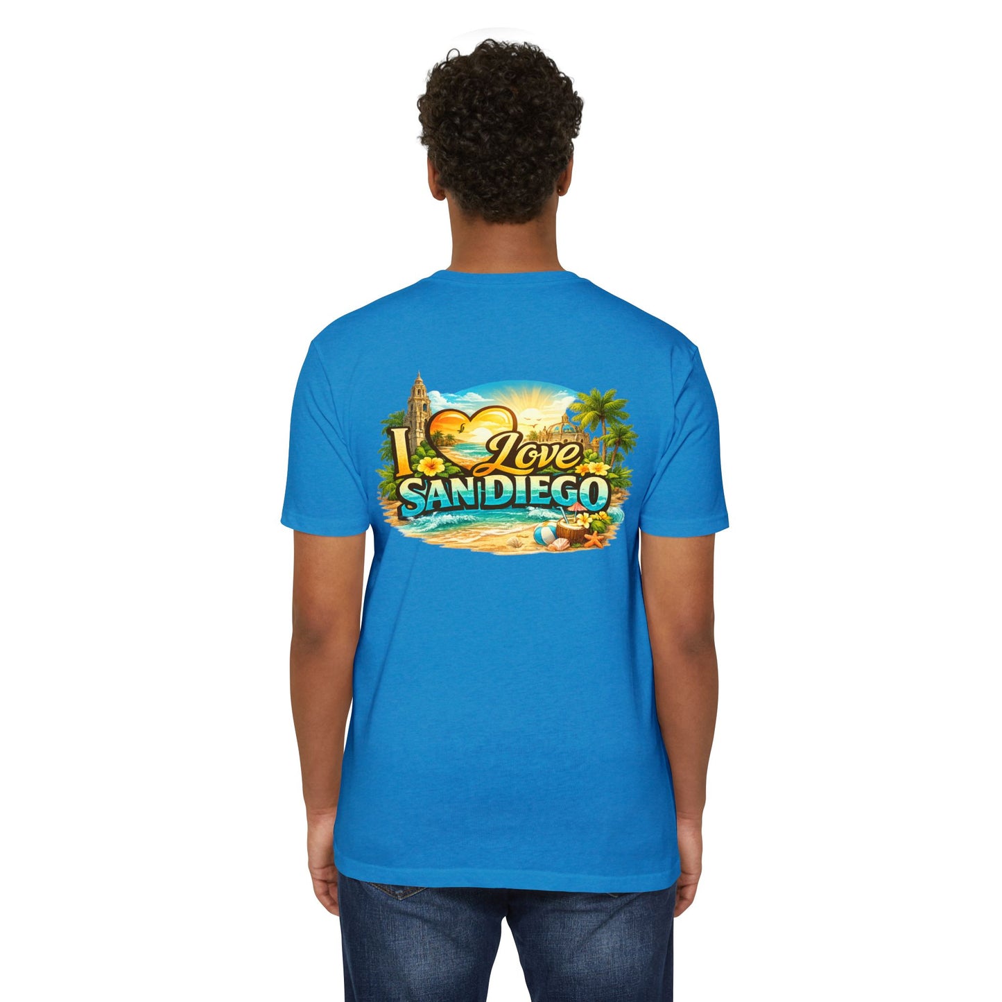 I Love San Diego T-Shirt — Vintage Beach Vacation Tee