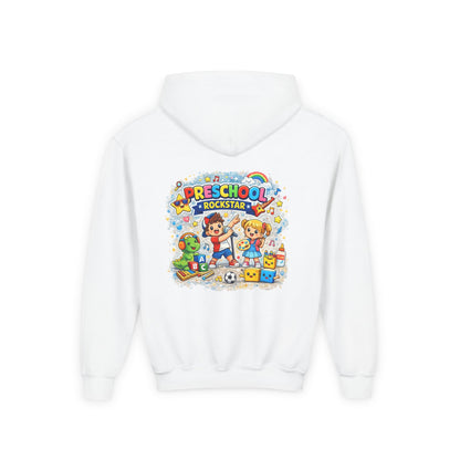 Preschool Rockstar Kids Hoodie — Cute Preschool Graduation & Back-to-School Sweatshirt