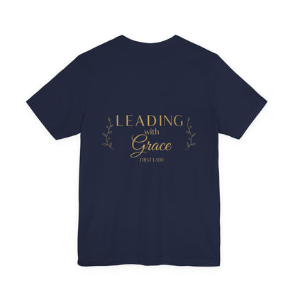 Leading With Grace Tee — Inspirational Christian Faith T‑Shirt