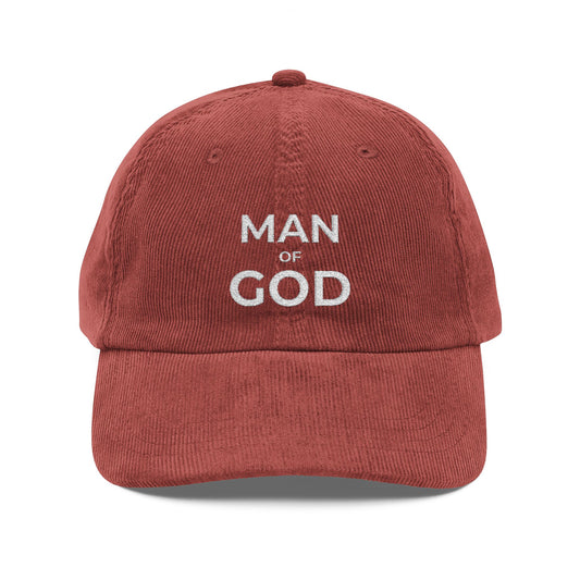 Vintage Corduroy Cap (Embroidery)
