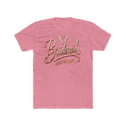 Bridesmaid Rose Gold Script T-Shirt