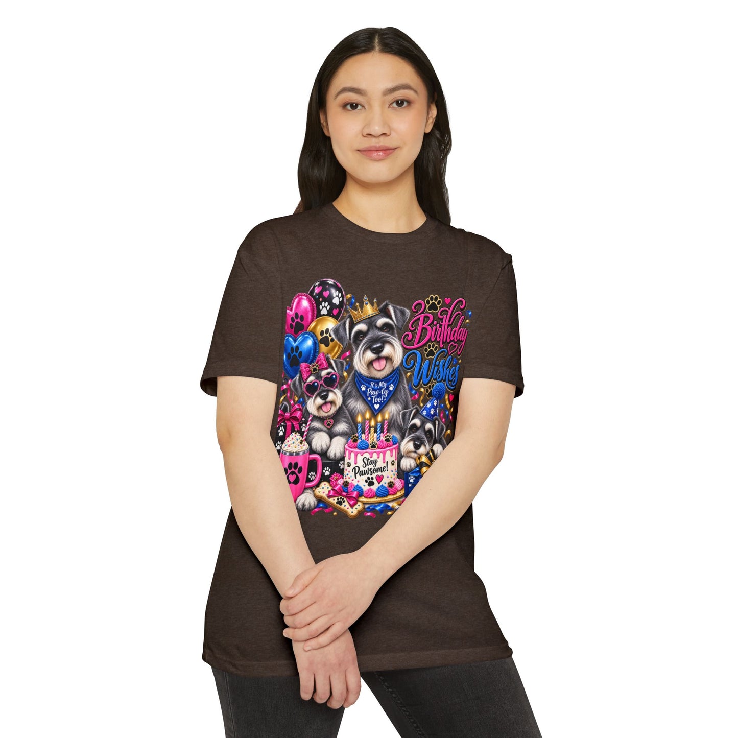 Birthday Wishes Schnauzer T-Shirt