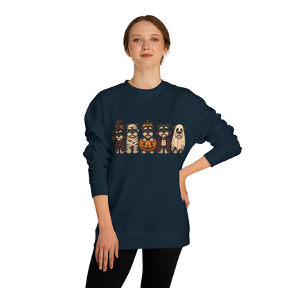 Halloween Pug Costume Sweatshirt – Cute Pugs in Witch, Mummy, Pumpkin & Ghost Outfits