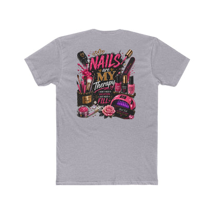 Nails Are My Therapy T-Shirt — Nail Tech & Manicurist Graphic Tee
