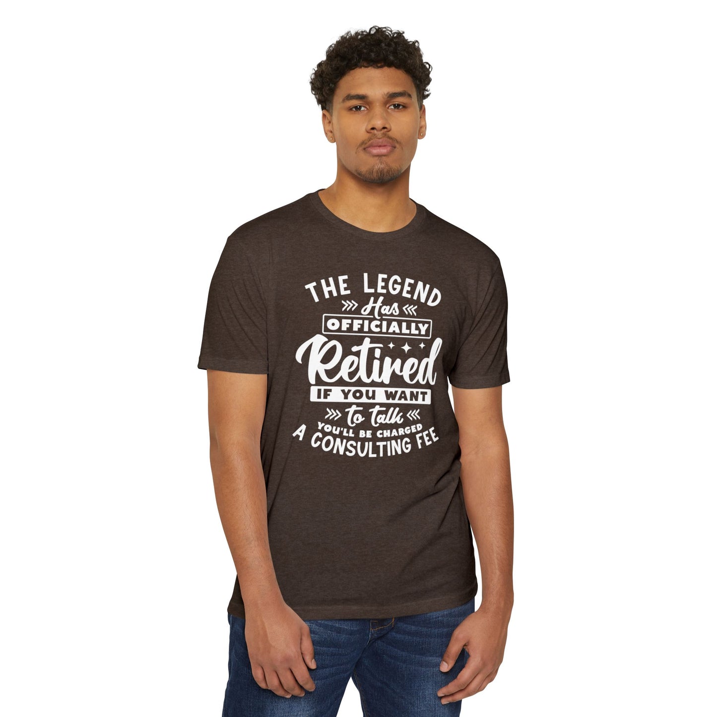 Retired Legend T-Shirt — "The Legend Has Officially Retired" Funny Retirement Tee