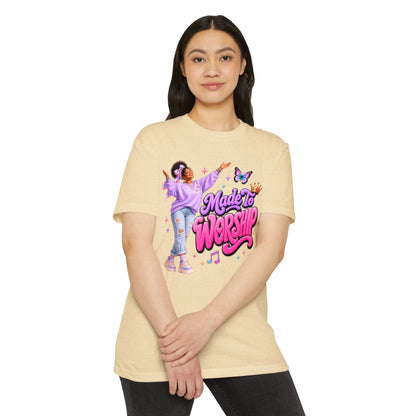 Made to Worship T-Shirt — Christian Faith Graphic Tee