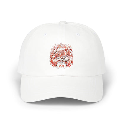 Dad Cap — Floral Script "Dad Life" Embroidered Baseball Hat