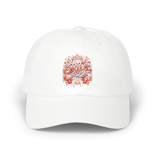 Dad Cap — Floral Script "Dad Life" Embroidered Baseball Hat
