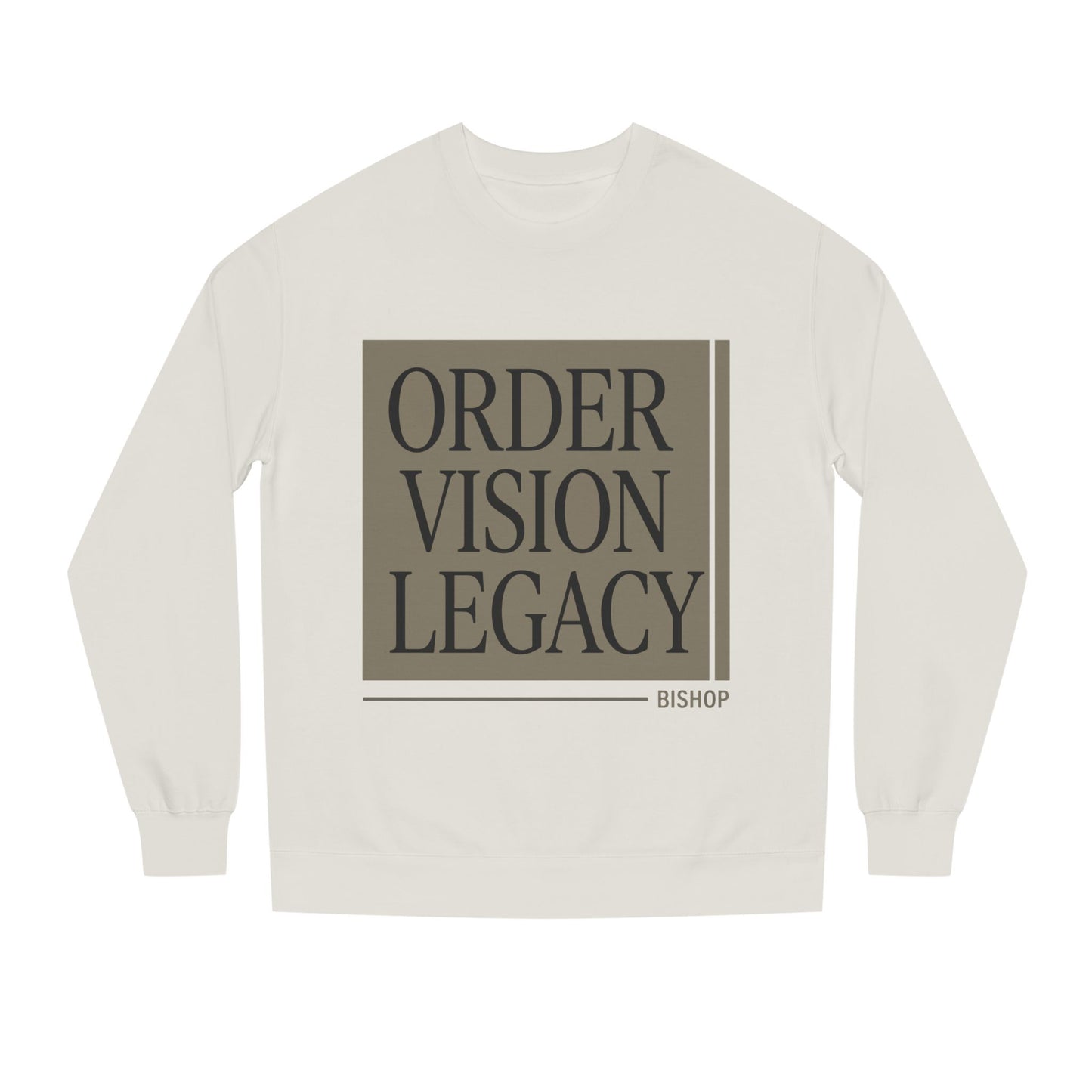 Order • Vision • Legacy Sweatshirt — Minimalist Motivational Crewneck