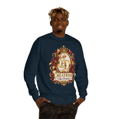 Creations By Denece Gold Emblem Sweatshirt