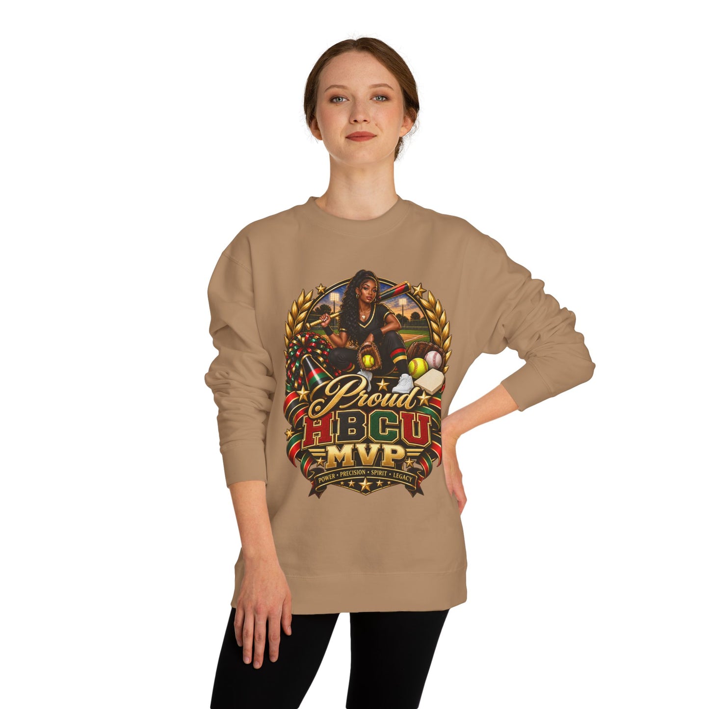 HBCU MVP Crewneck Sweatshirt – Proud HBCU Collegiate Pride