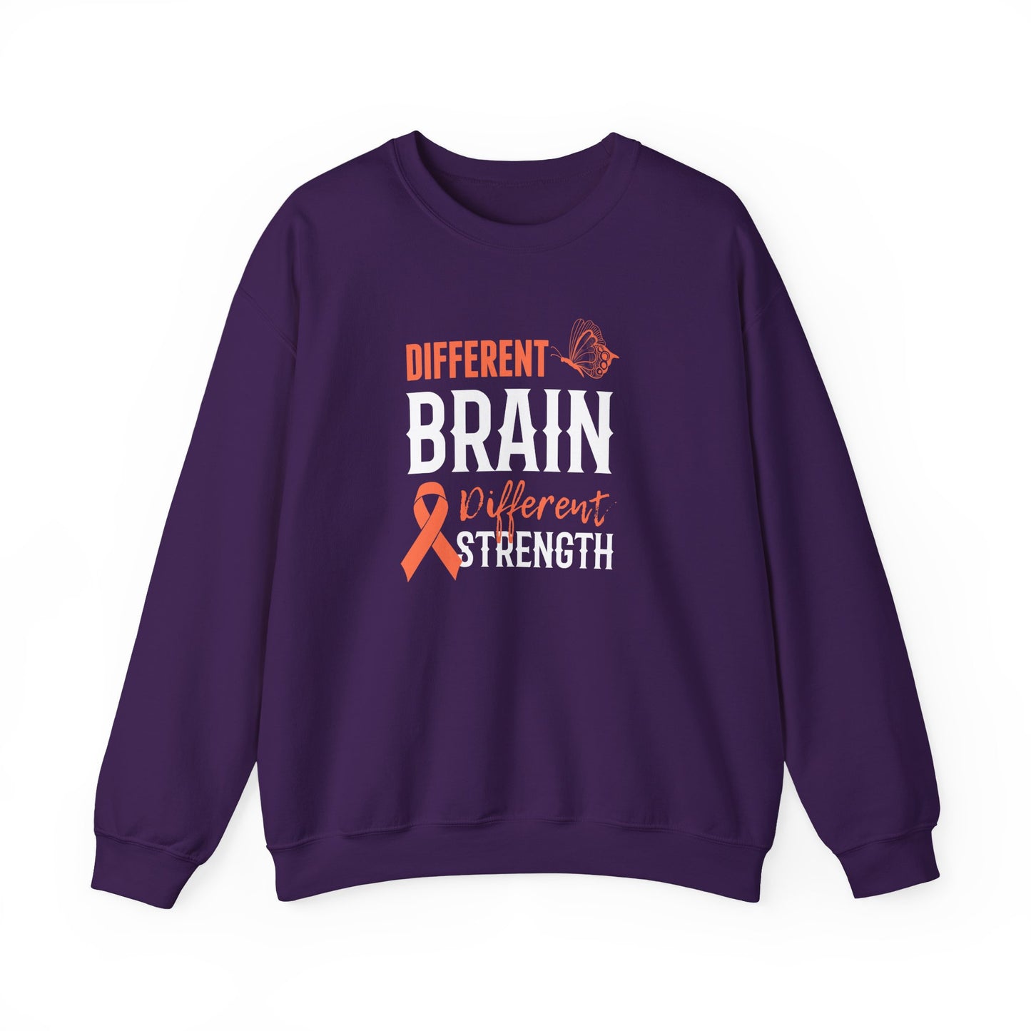 Different Brain Different Strength Crewneck Sweatshirt