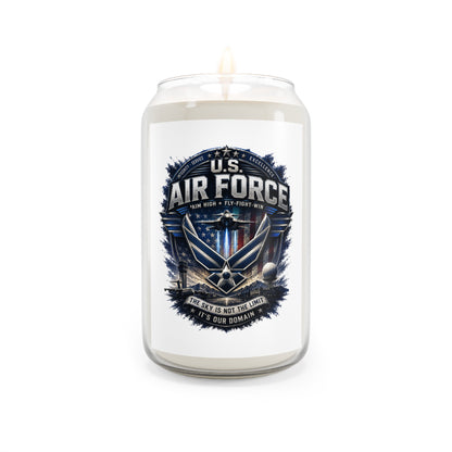 U.S. Air Force Scented Soy Candle 13.75oz – Patriotic Military Tribute